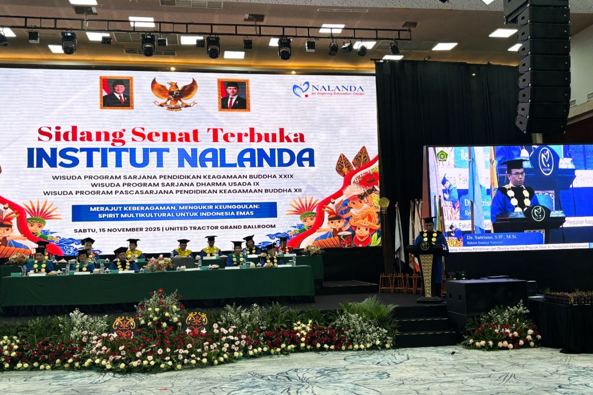 Rektor Nalanda tekankan lulusan harus jadi perawat harmoni sosial