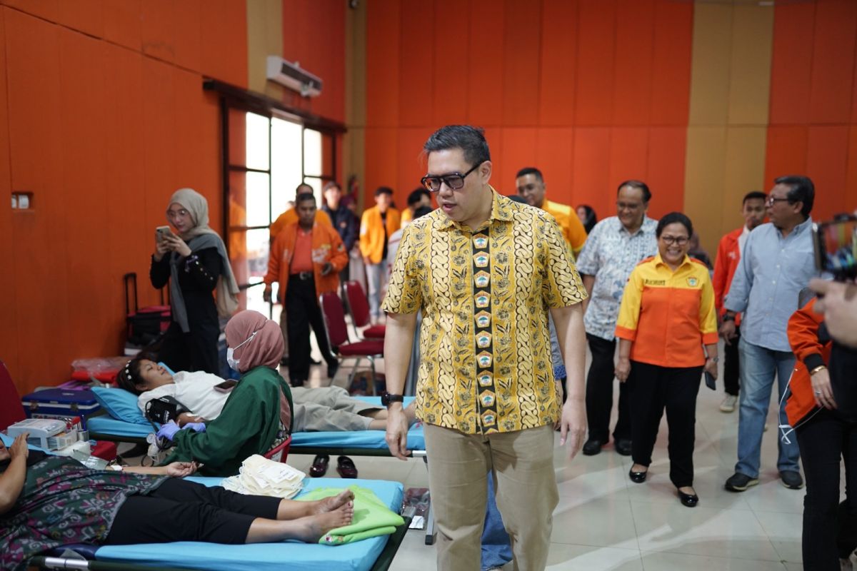 Peringati HUT ke-68, Kosgoro gelar aksi donor darah
