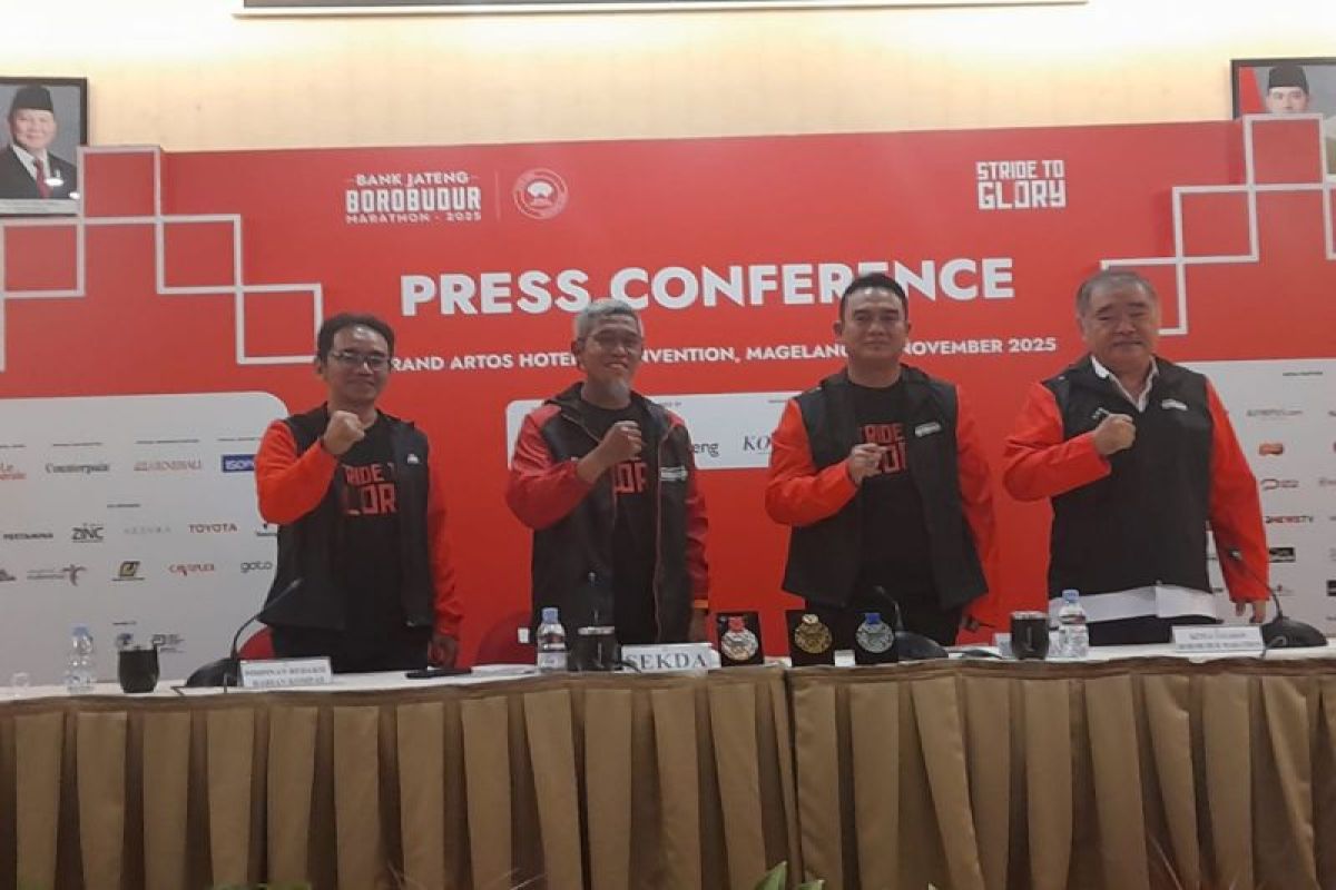 Bank Jateng Borobudur Marathon 2025 jadi ajang terdepan ''sport tourism"