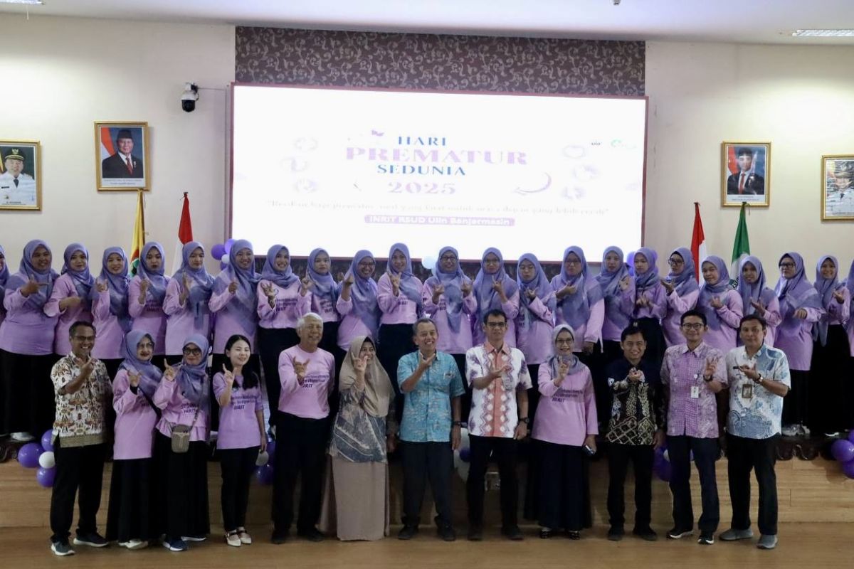 RSUD Ulin Banjarmasin upayakan bayi prematur 500 gram bertahan hidup