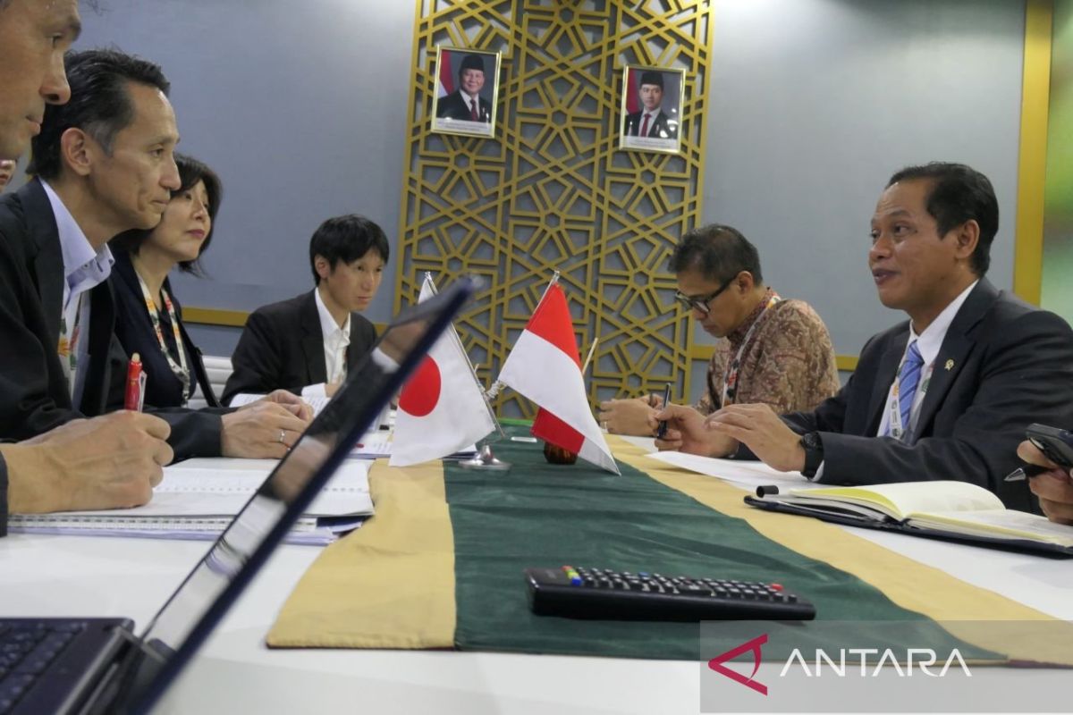 COP30, MenLH bertemu Jepang lanjutkan kerja sama perdagangan karbon