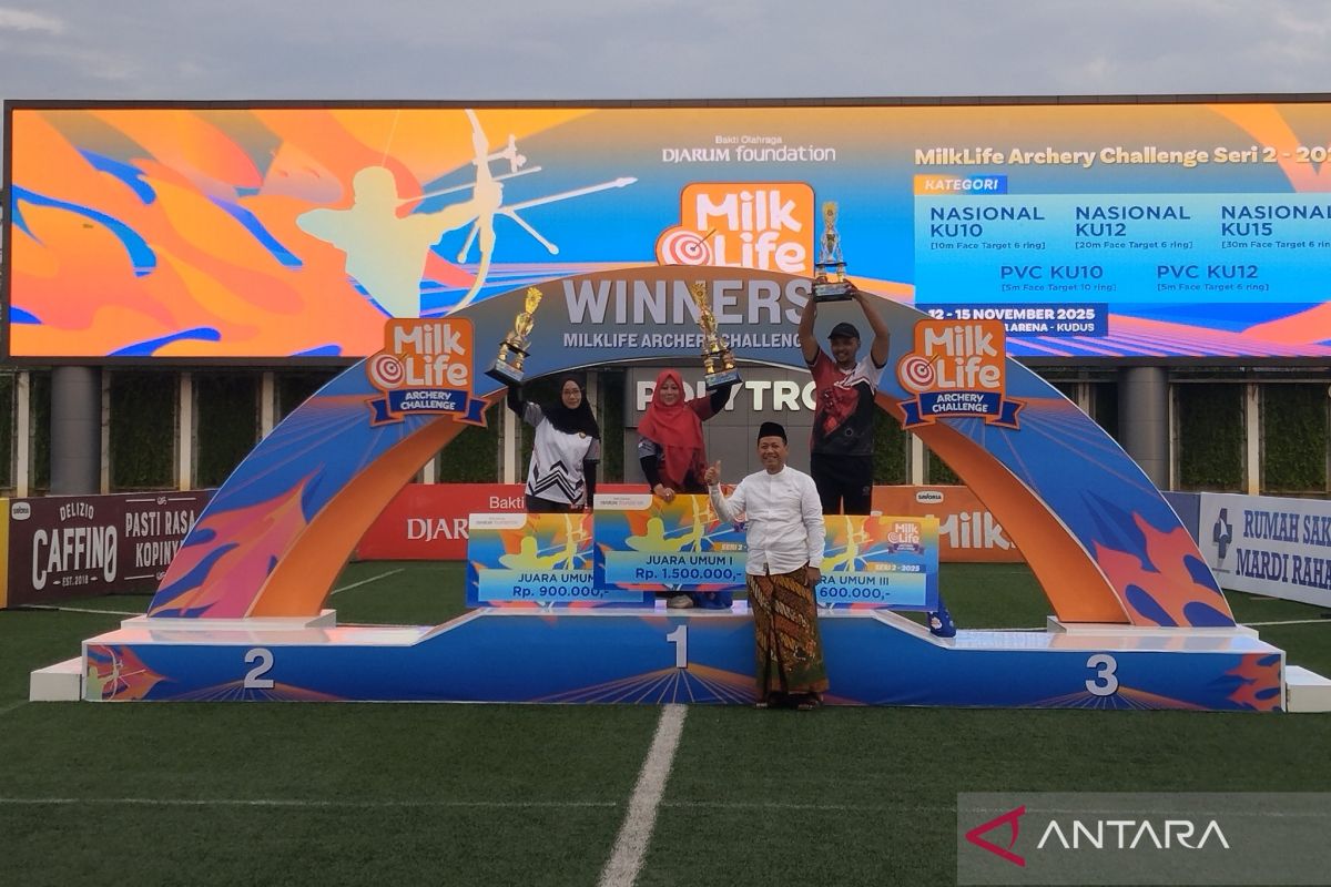 MI NU Banat Kudus raih gelar juara umum ajang lomba Panahan Nasional 2025