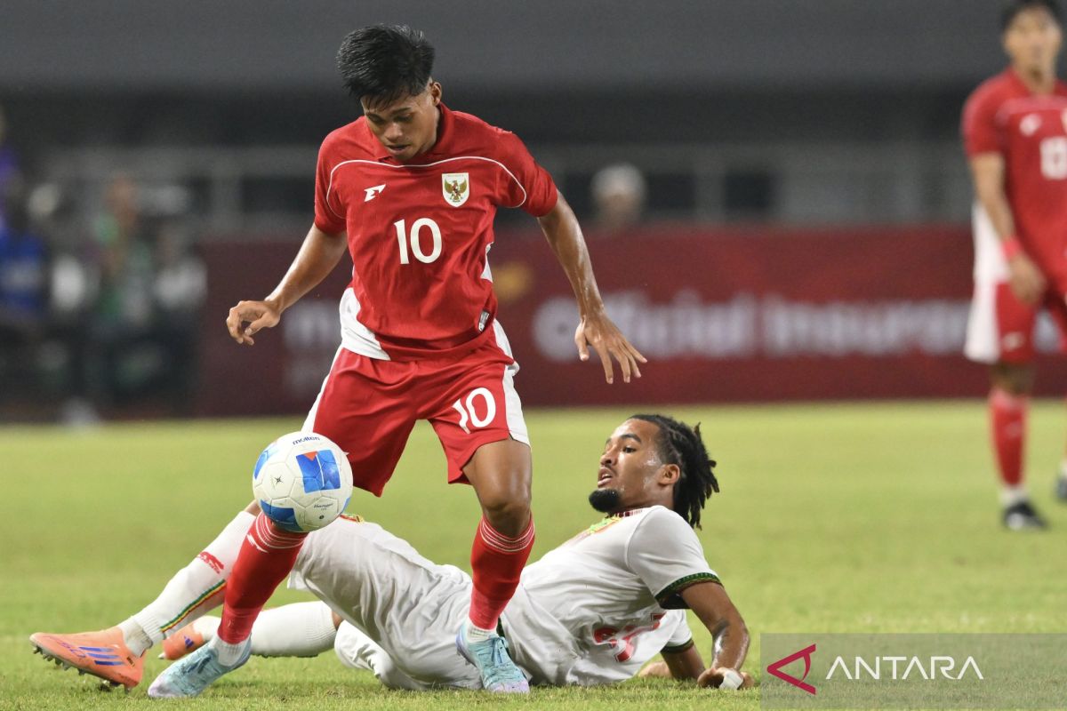 Timnas Indonesia U22 kalah 0-3 dari Mali di laga uji coba
