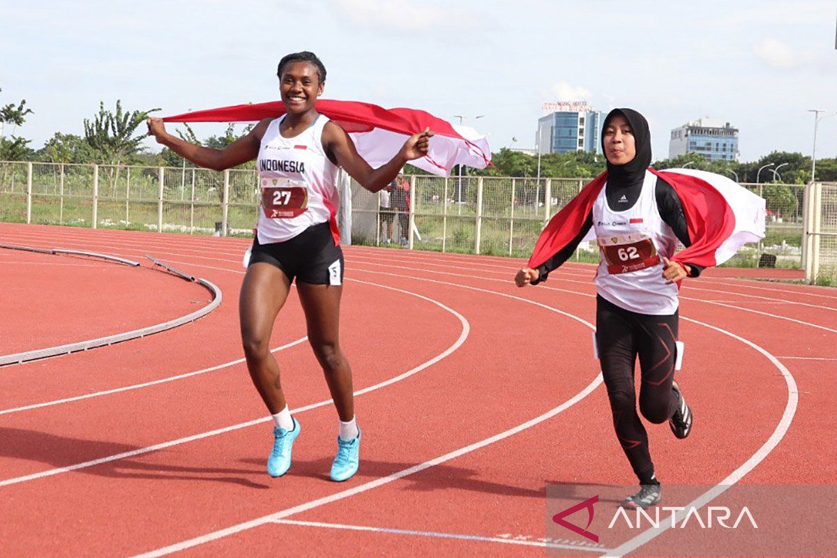 Indonesia tambah tiga emas di kejuaraan atletik Asia Tenggara 2025