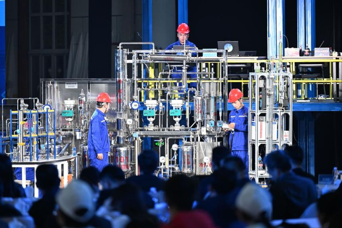 Kompetisi keterampilan Perguruan Tinggi Vokasi Dunia ditutup di China