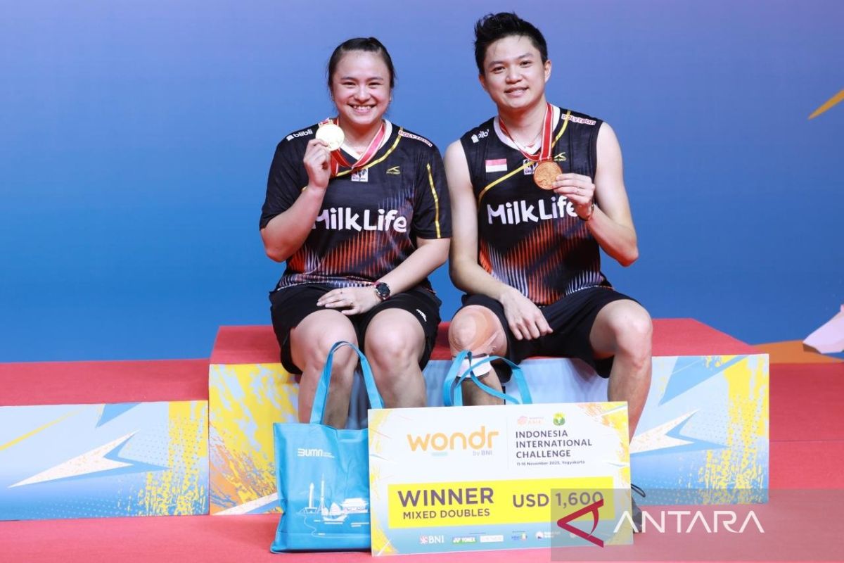 Bobby/Melati segel gelar juara BNI Indonesia International Challenge