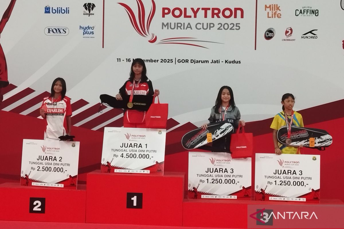 PB Djarum juara umum kejuaraan bulu tangkis Muria Cup Sirnas C 2025