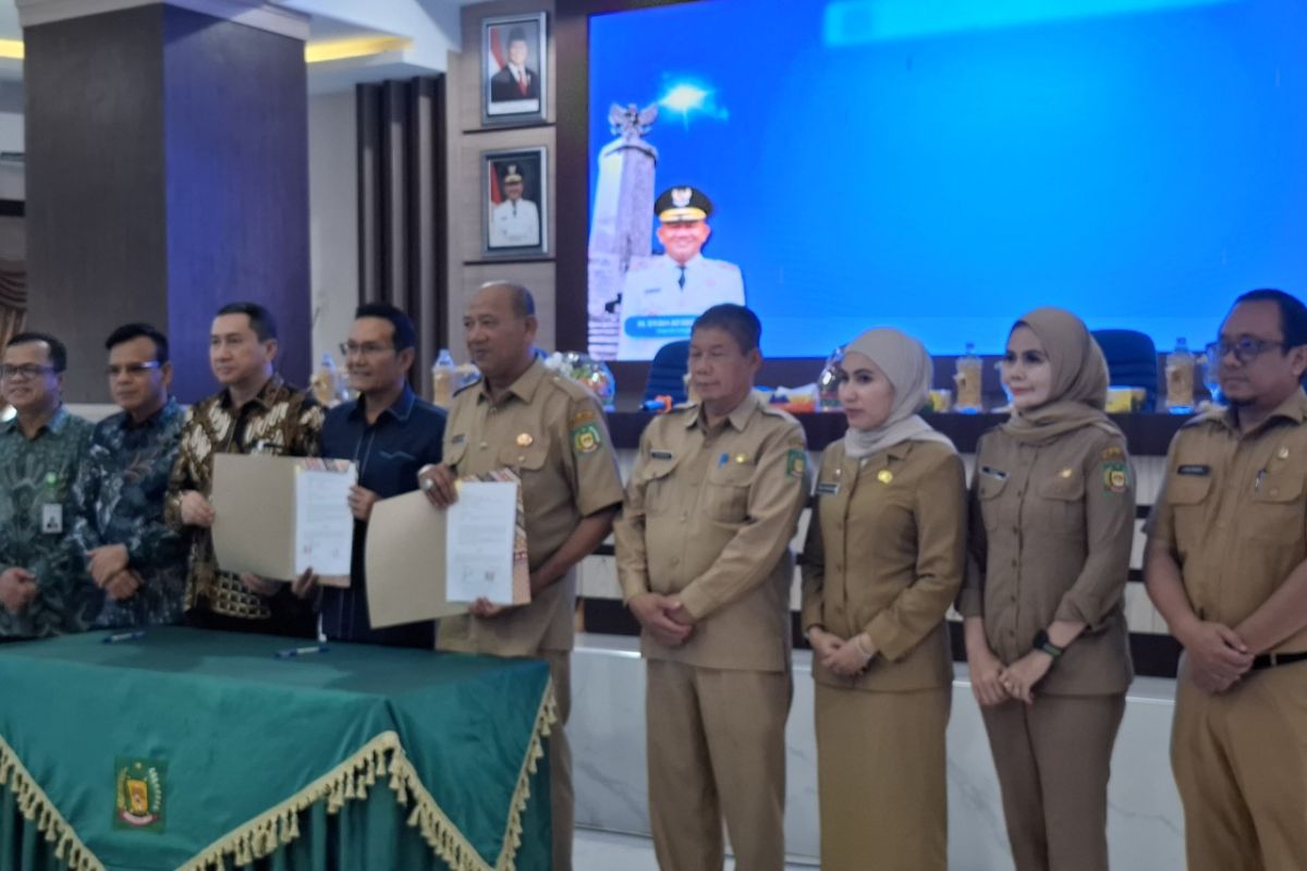 Bank Sumut dan Pemkab Langkat  MoU tata kelola keuangan