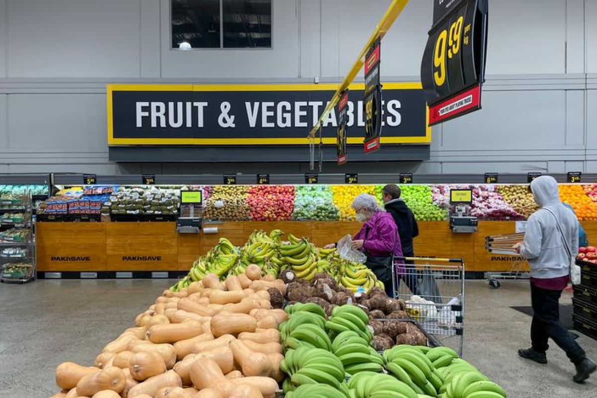 Harga pangan tahunan di Selandia Baru naik 4,7 persen