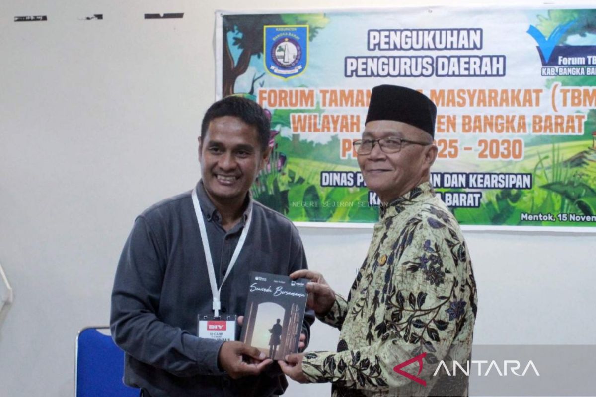 Bangka Barat gandeng komunitas gelorakan gerakan literasi