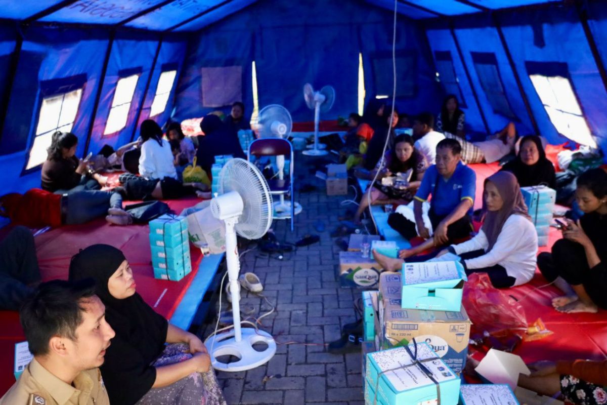 Jakpus distribusikan bantuan bagi penyintas kebakaran