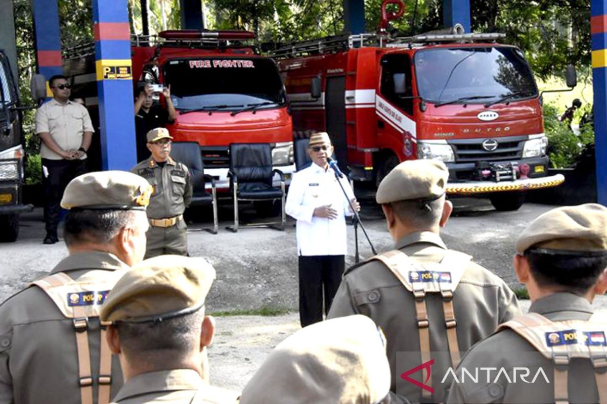 Bupati ajak Satpol PP tingkatkan koordinasi untuk tingkatkan pelayanan