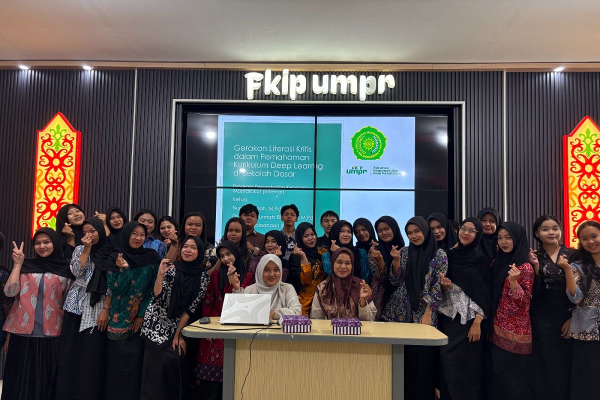 UMPR perkuat literasi kritis calon guru SD lewat pelatihan analisis