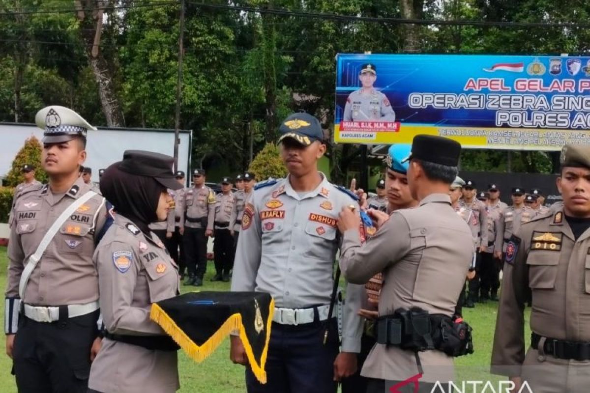 Polres Agam fokus tiga lokasi rawan kecelakaan saat Operasi Zebra Singgalang