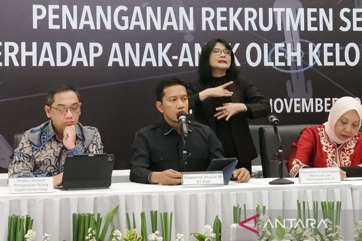 Densus 88 ciduk 5 perekrut anak ke jaringan terorisme