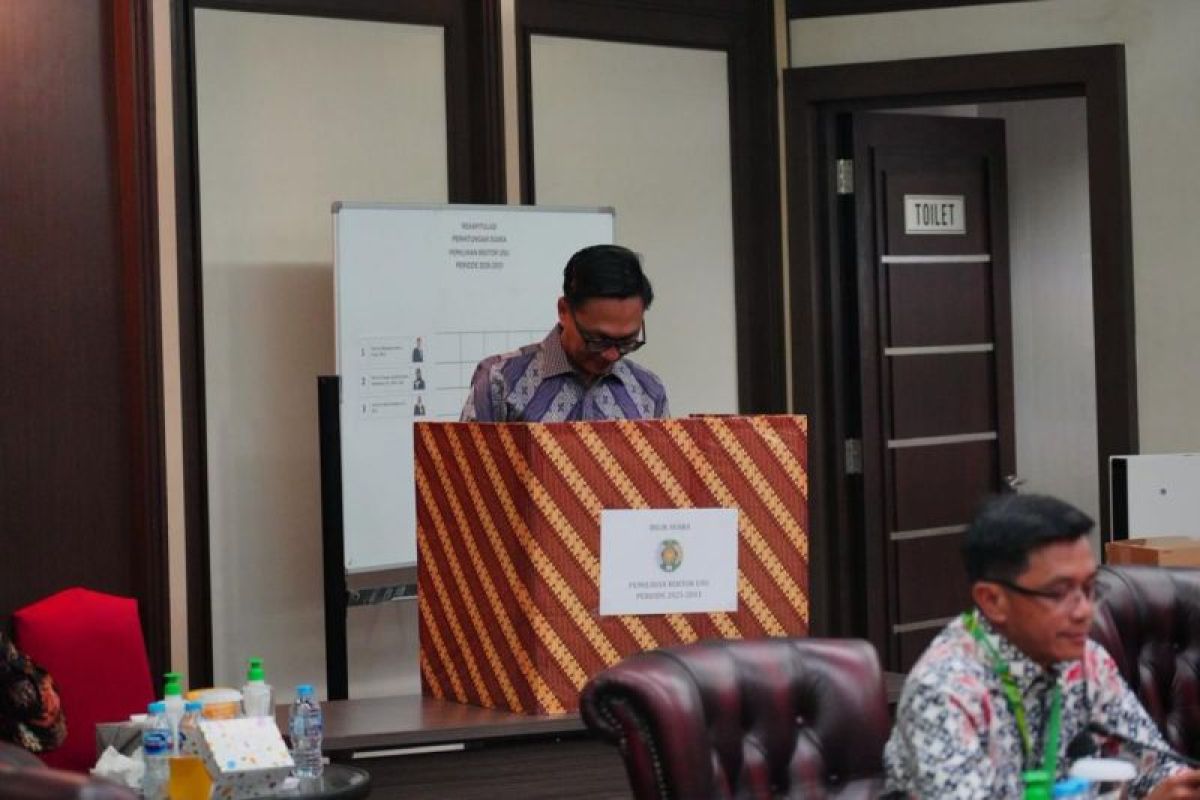 Prof Muryanto Amin kembali terpilih sebagai Rektor USU