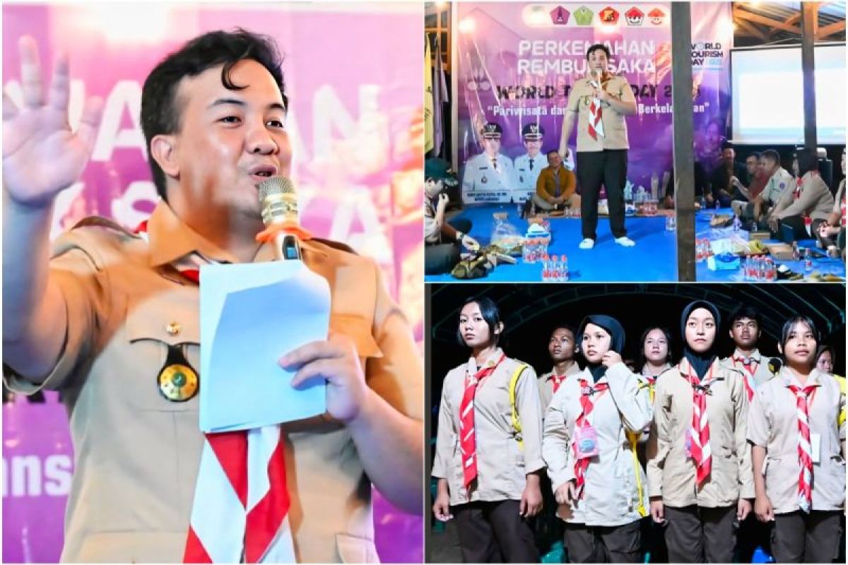 Pramuka miliki peran penting dalam pengembengan pariwisata berkelanjutan