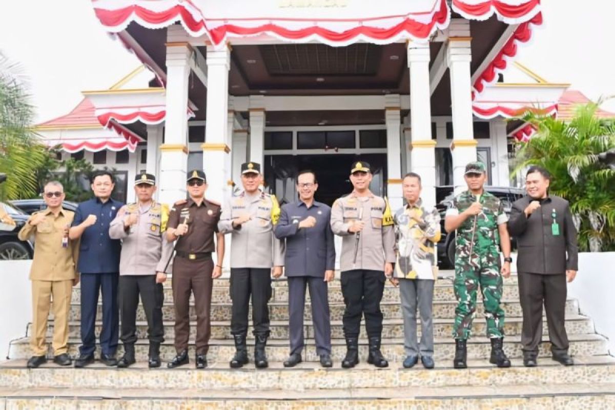 Pemkab Lamandau-Polri kolaborasi dukung ketahanan pangan