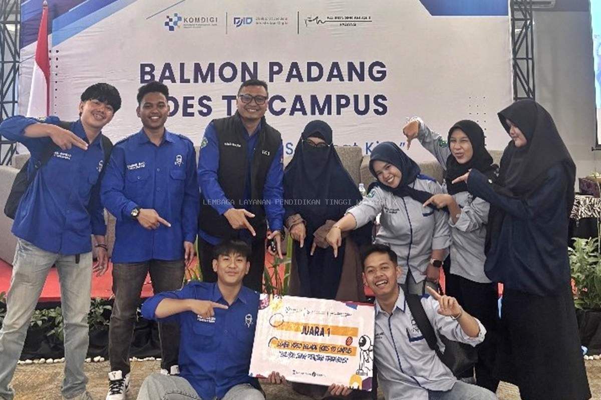 Tim PRODI TRKJ Universitas Bung Hatta raih juara 1 lomba video "Balmon Sang Penjaga Frekuensi" dari KOMDIGI