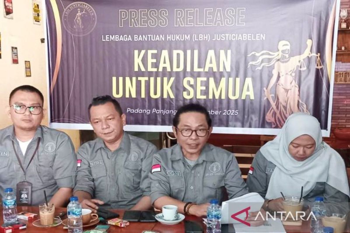 LBH Justiciabelen hadir di Padang Panjang, siap berikan pendampingan hukum bagi masyarakat kurang mampu