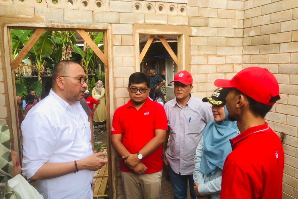 Kolaborasi PT Semen Padang dan Kemensos, Hadirkan 11 Unit Rumah Sejahtera Terpadu dari SEPABLOCK