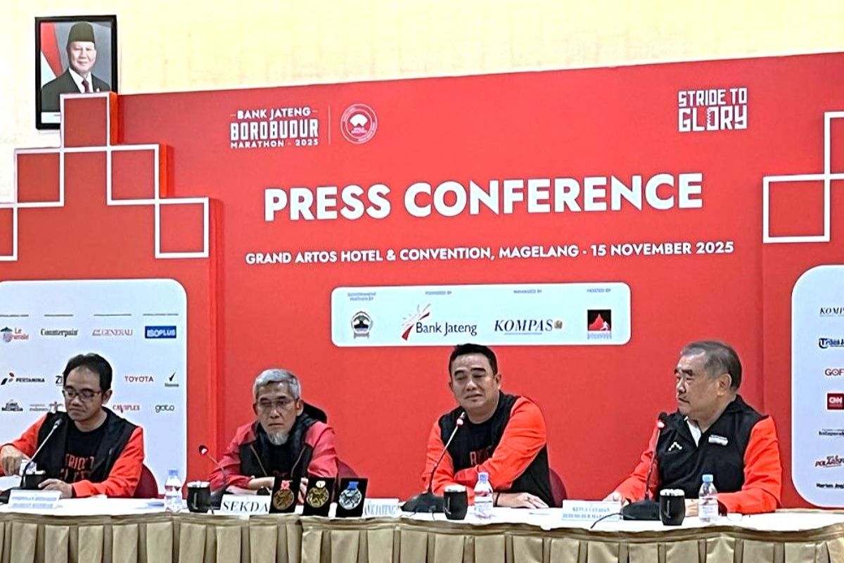 Bank Jateng Borobudur Marathon 2025 naik kelas global, Bank Jateng jadi katalisator penguatan UMKM lewat pasar harmoni