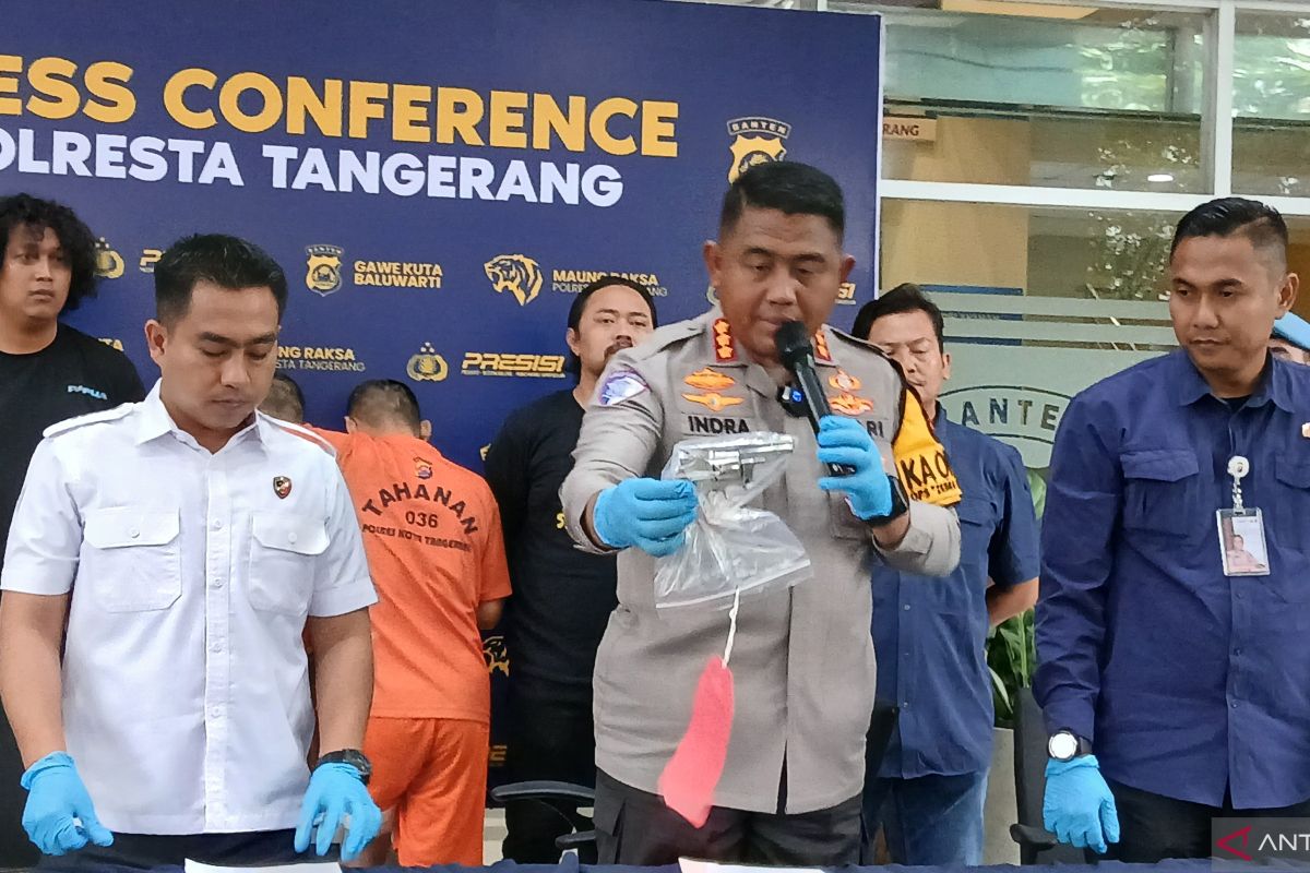 Polisi Tangerang buru pemasok senpi rakitan ke pelaku curanmor