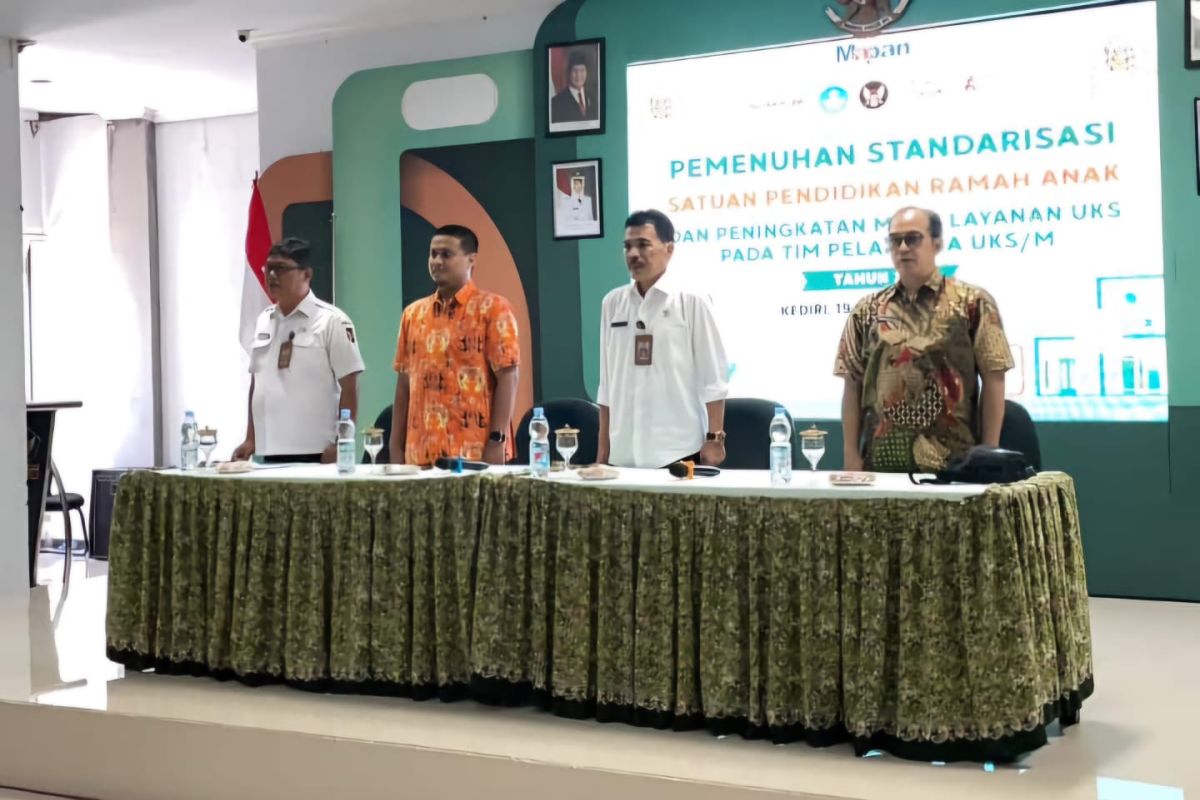 Disdik Kediri perkuat sekolah ramah anak untuk ciptakan lingkungan sehat