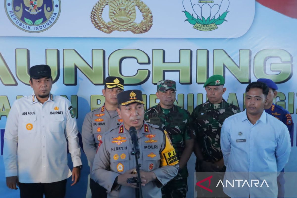 Kapolda Riau launching  dapur SPPG di Inhu