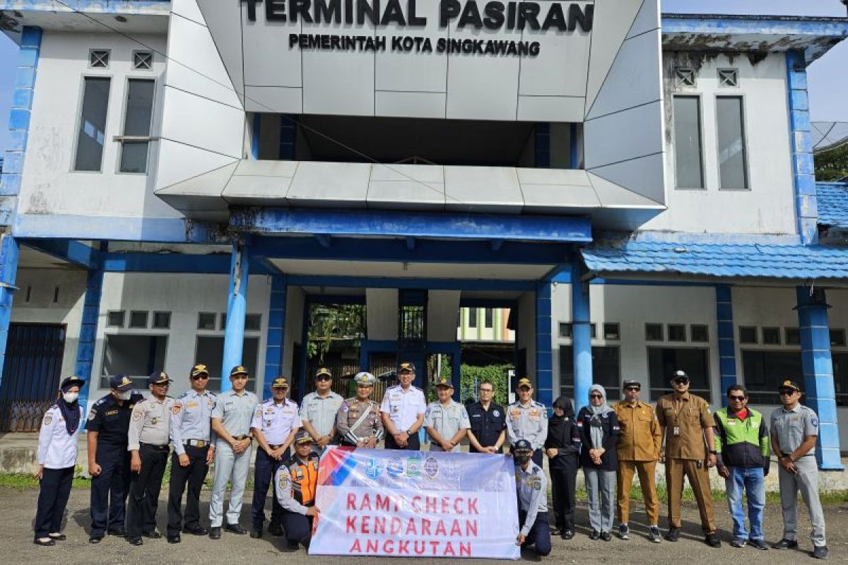 BPTD Kalbar lakukan ramp check kendaraan jelang Natal dan Tahun Baru
