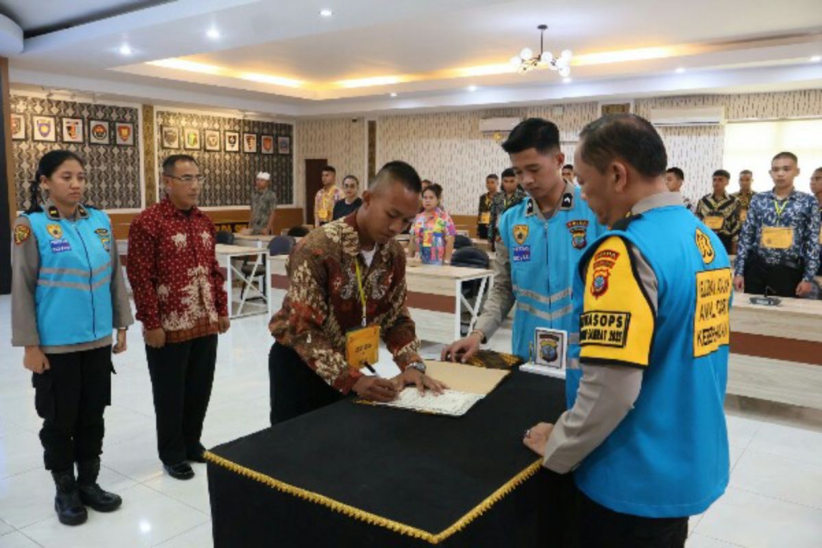 Polda Sulut sebut penerimaan calon bintara Brimob bersih-transparan