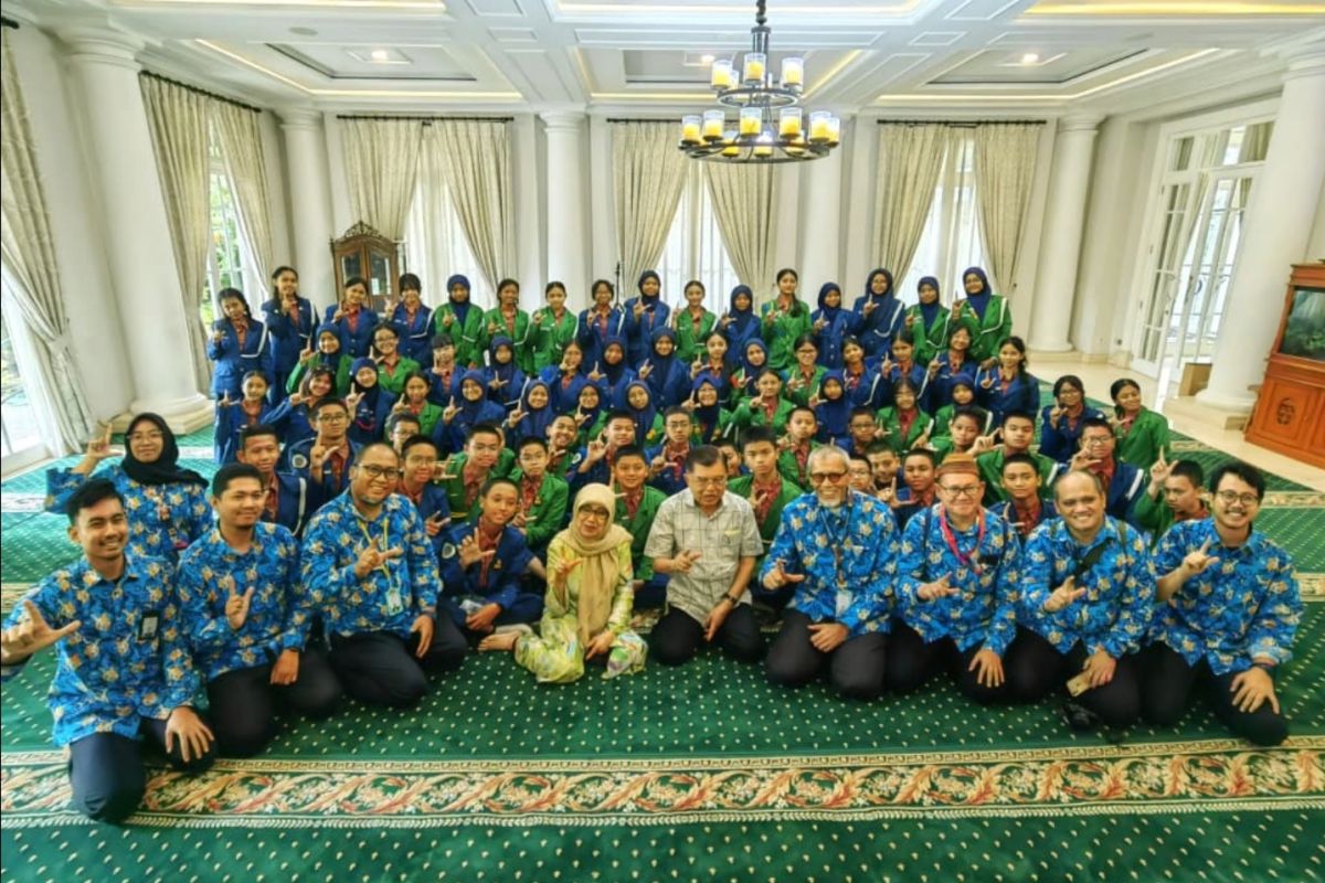 JK sebut disiplin dan kerja keras modal penting bagi generasi muda