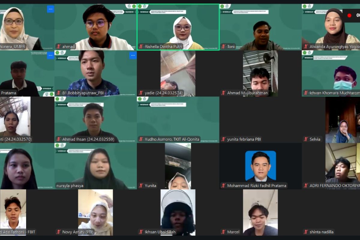 Tim PKM FBIT UMPR latih pembuatan konten dakwah digital bagi remaja