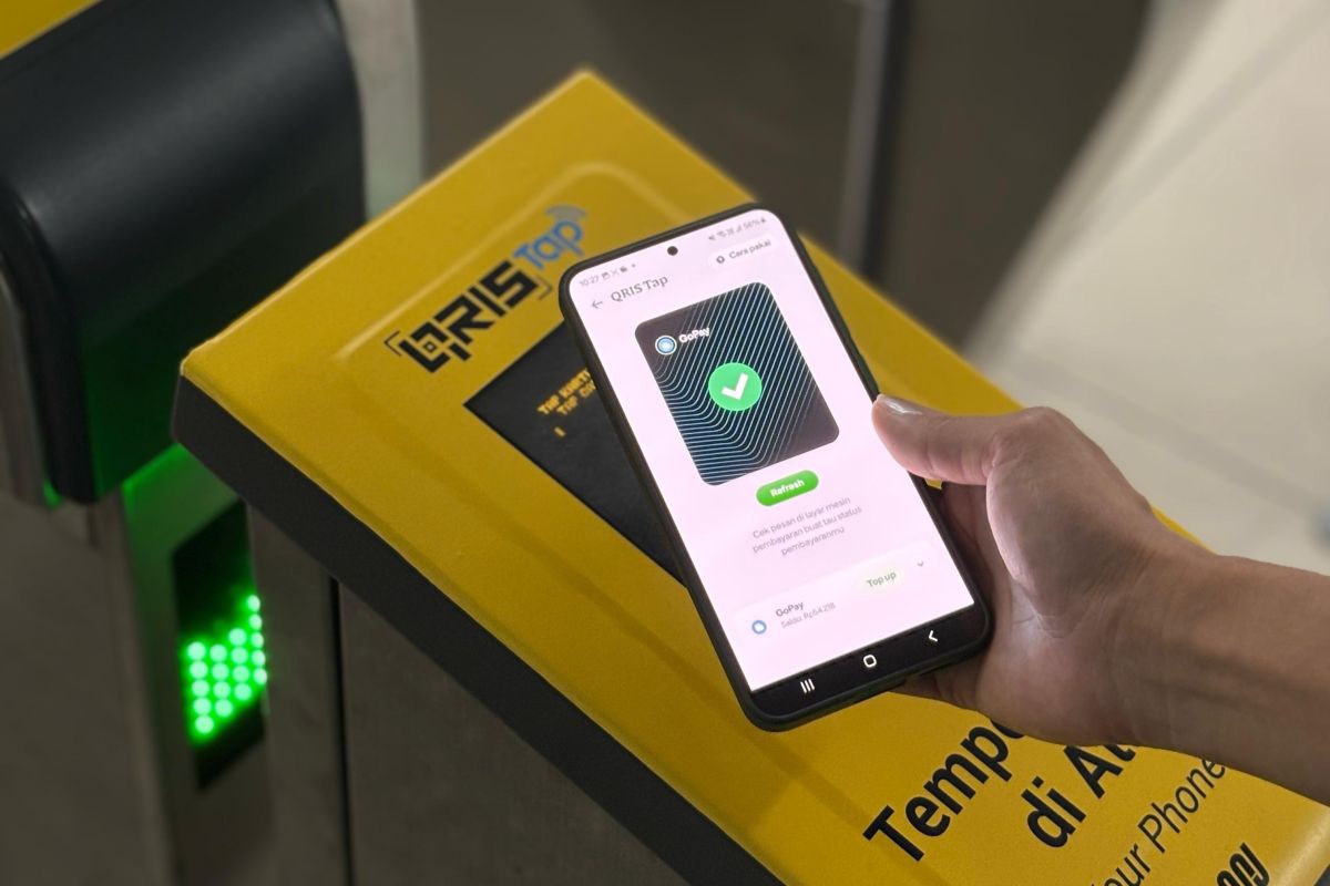 Pengguna QRIS Tap Gopay capai lebih dari ratusan ribu transaksi