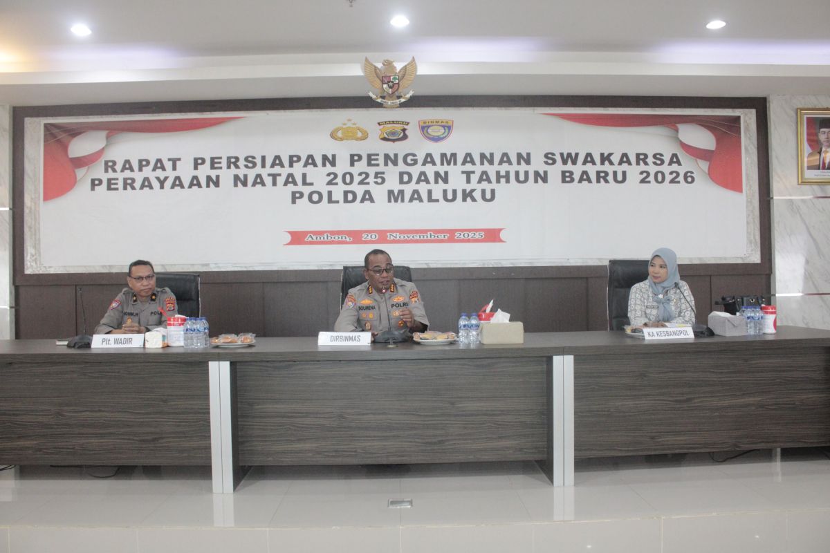 Polda Maluku libatkan Ormas Islam dan Kristen dalam skema pengamanan Natal dan tahun baru