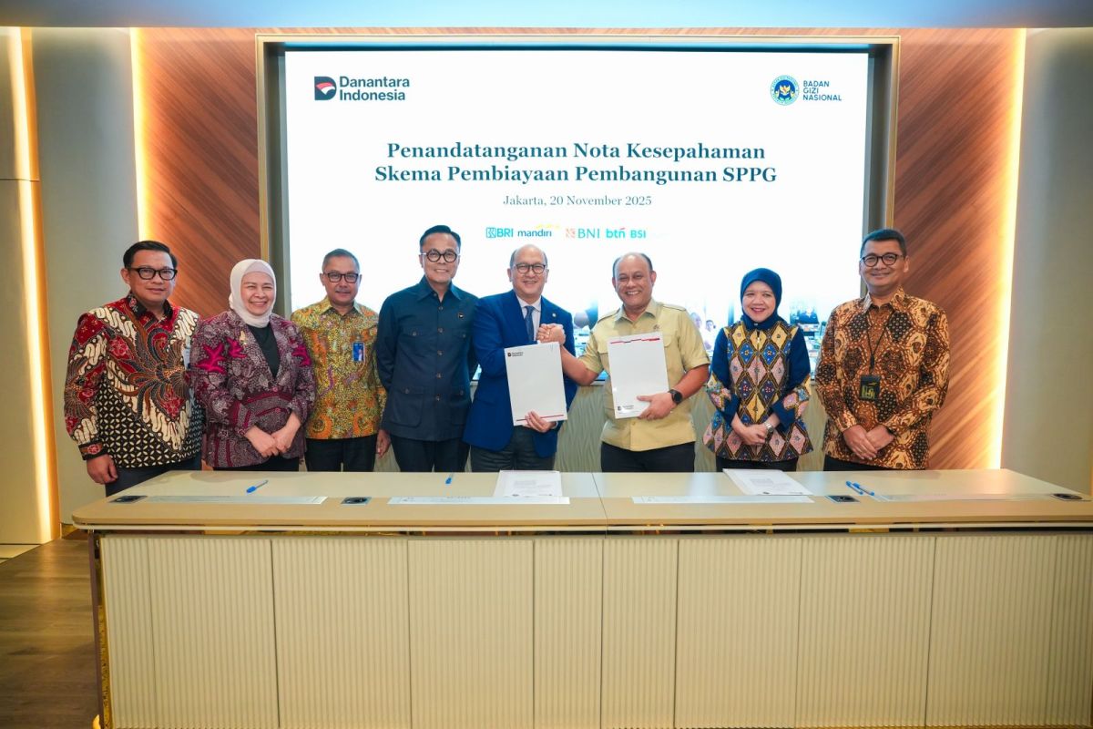 Danantara dan BGN teken MoU perkuat pembiayaan pembangunan SPPG
