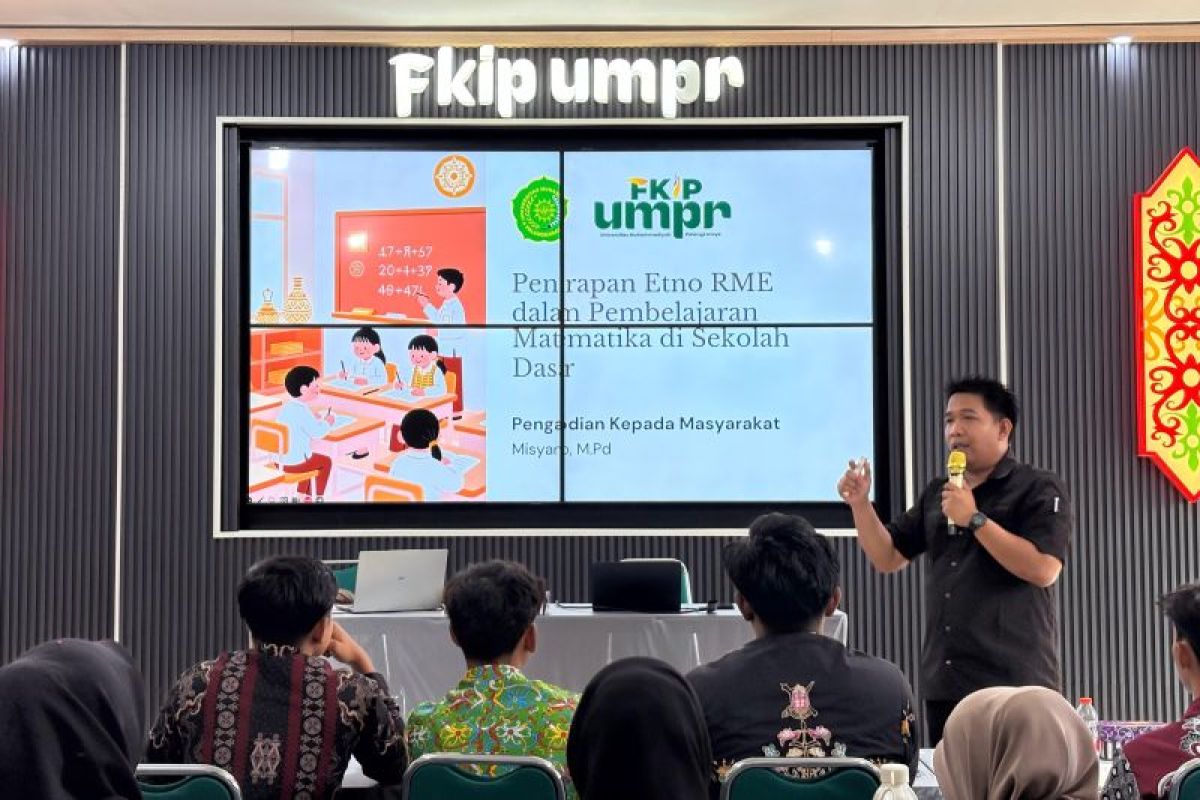 Tim dosen UMPR tingkatkan kompetensi pembelajaran lewat model etno RME