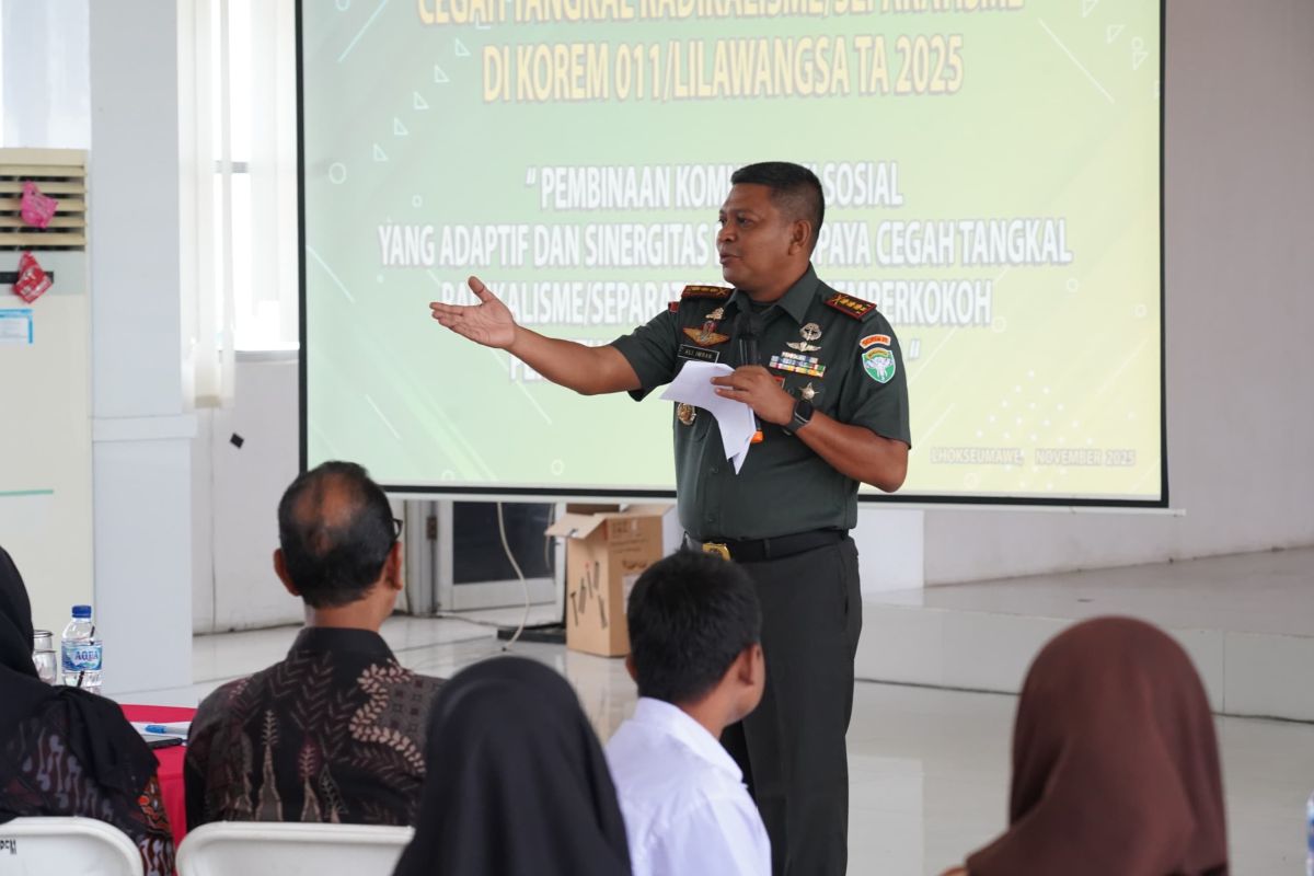 Danrem Lilawangsa: Tidak ada ruang radikalisme dan separatisme di Aceh