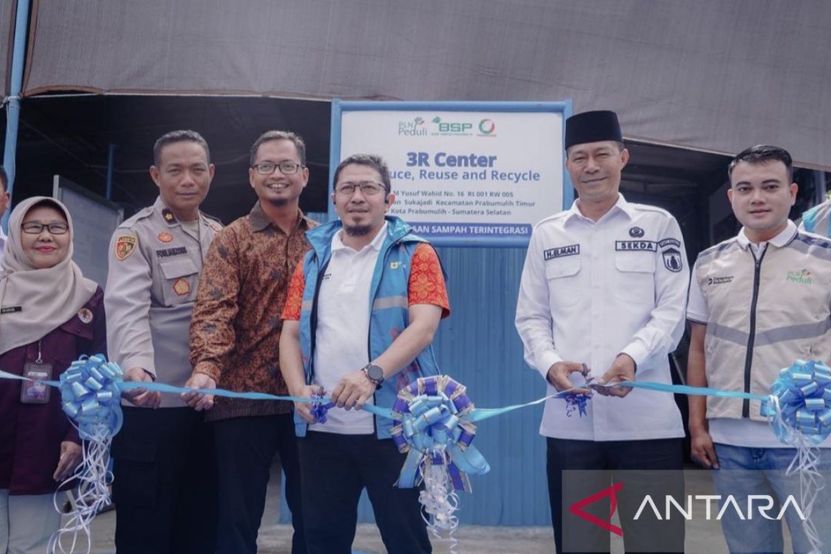 PLN bangun bank sampah terpadu berbasis listrik di Prabumulih