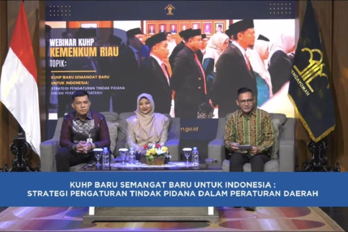 Kanwil Kemenkum Riau Siap Jalankan KUHP Baru 2026