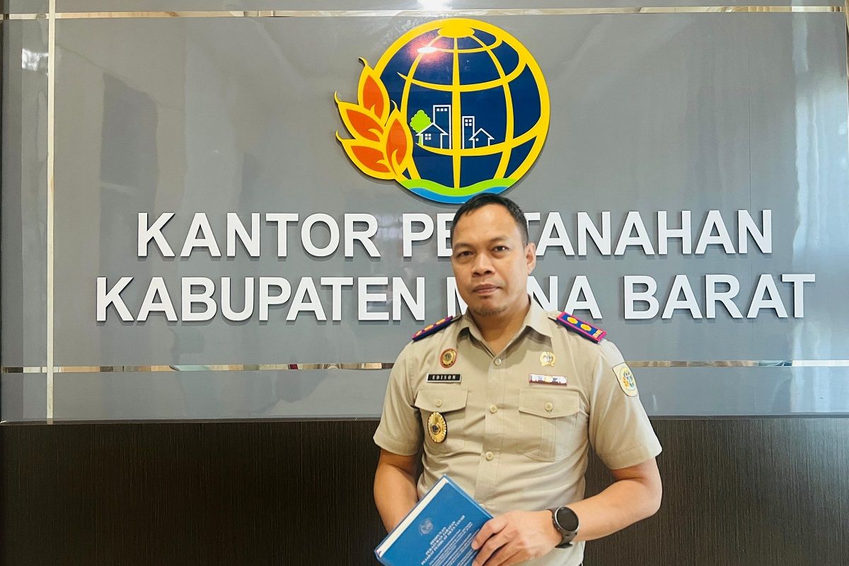 BPN Muna Barat percepat penyelesaian berkas  layanan pertanahan