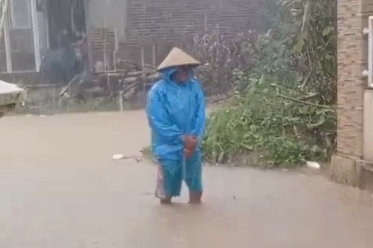 Cuaca ekstrem, banjir dan pohon tumbang landa Kabupaten Serang