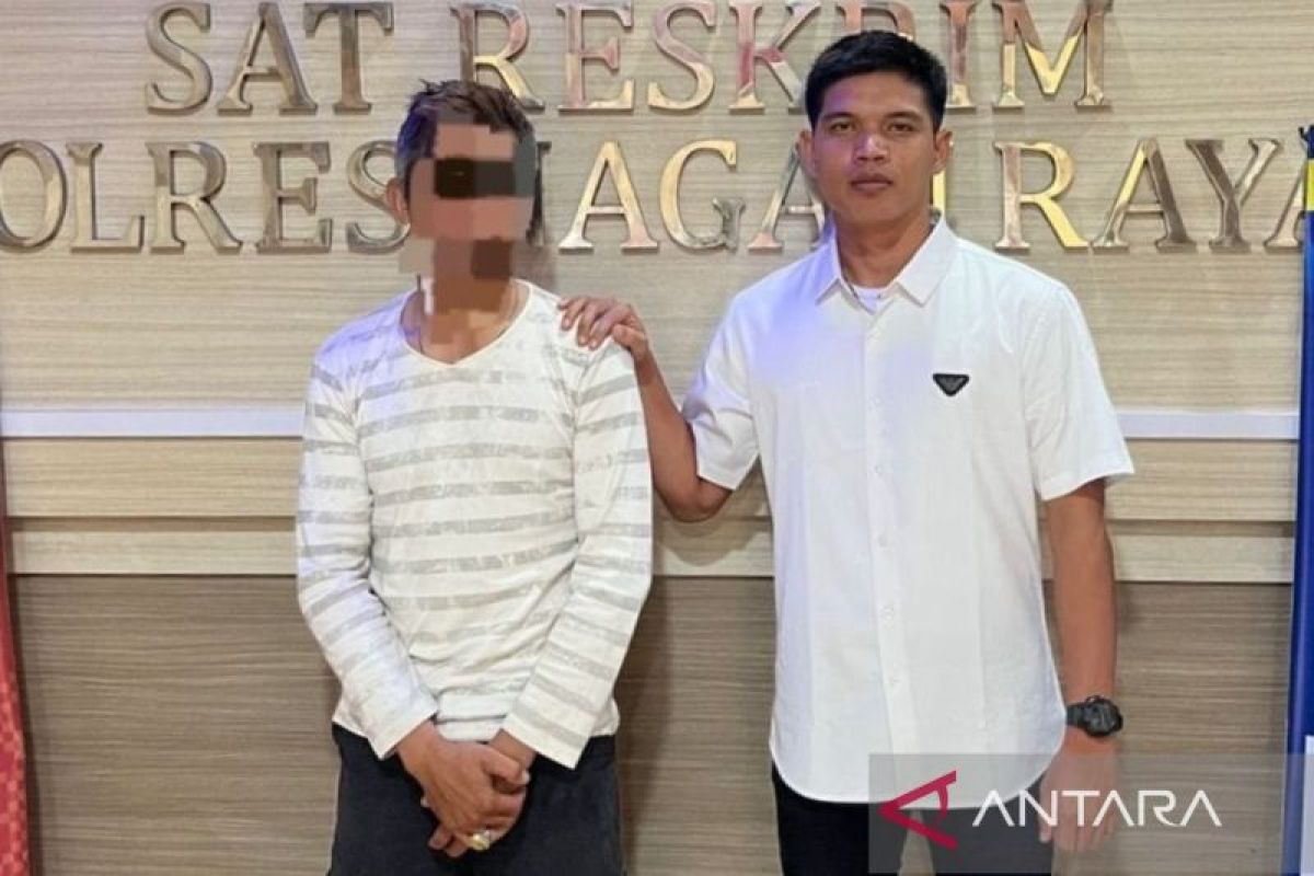 Polres Nagan Raya menangkap pelaku pelecehan pada pemotor perempuan