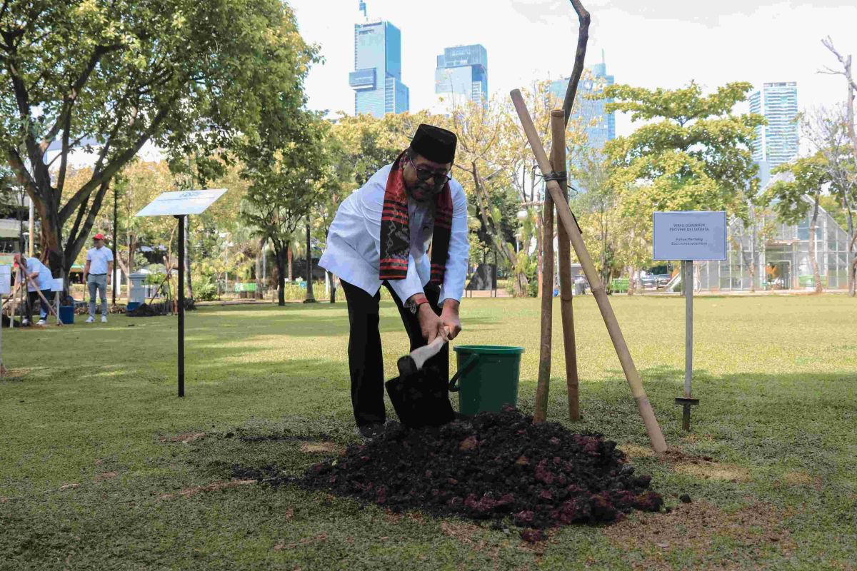 Rano sebut ruang hijau Jakarta jadi destinasi favorit warga