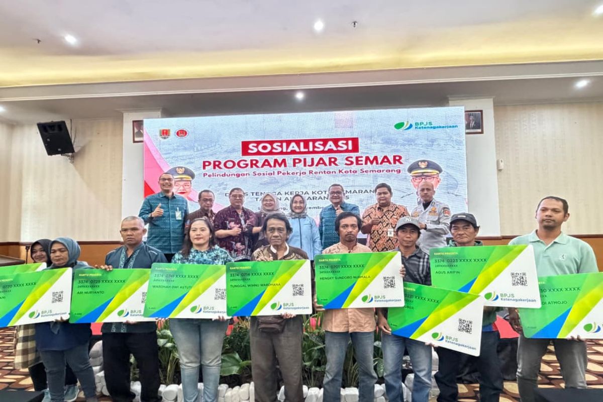 Ribuan pekerja rentan di Kota Semarang ikut Program Pijar Semar