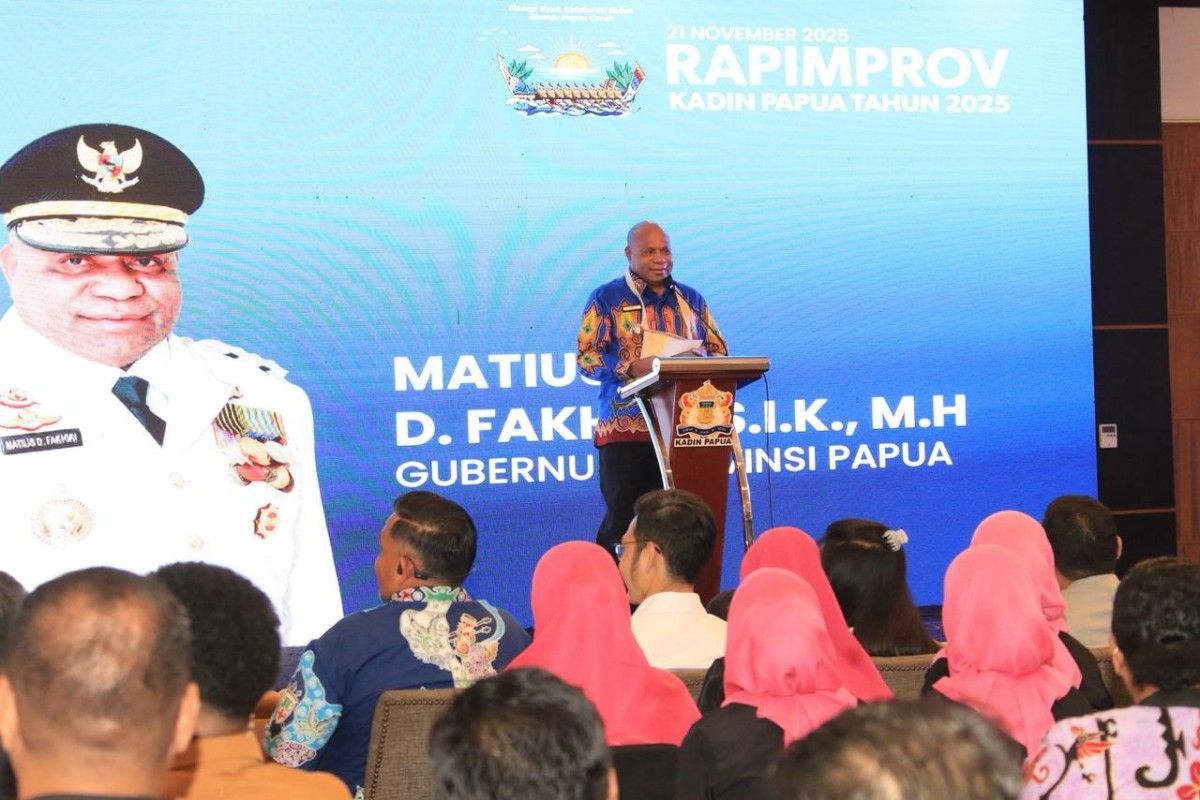 Gubernur Papua Fakhiri minta Kadin perkuat transformasi usaha ekonomi lokal