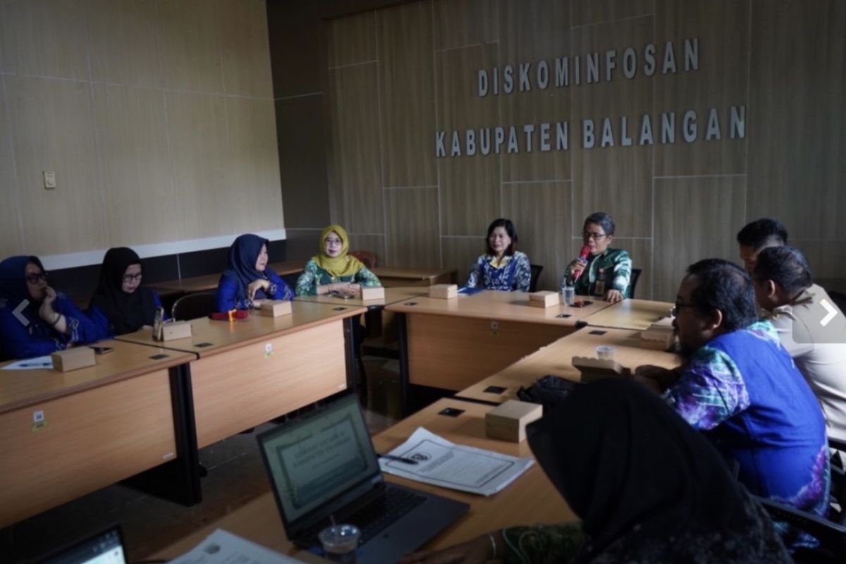 Diskominfo Kotabaru gali program dari Diskominfosan Balangan