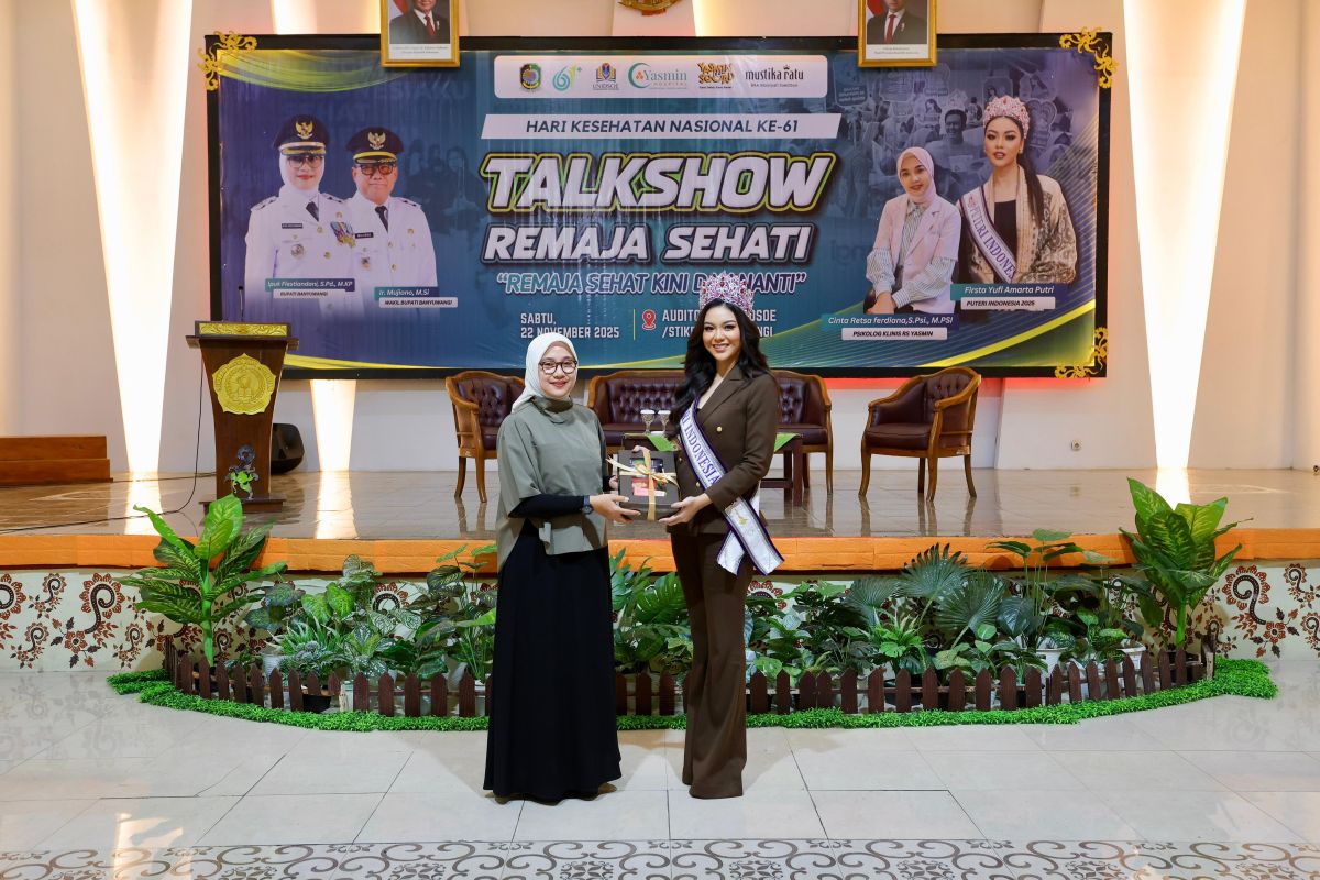 Putri Indonesia 2025 kampanye kesehatan mental di Banyuwangi