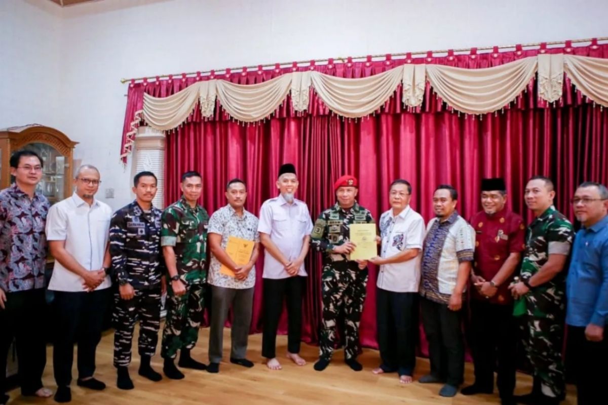 Grup 3 Kopassus terima hibah lahan 245,5 hektare di Dumai Riau
