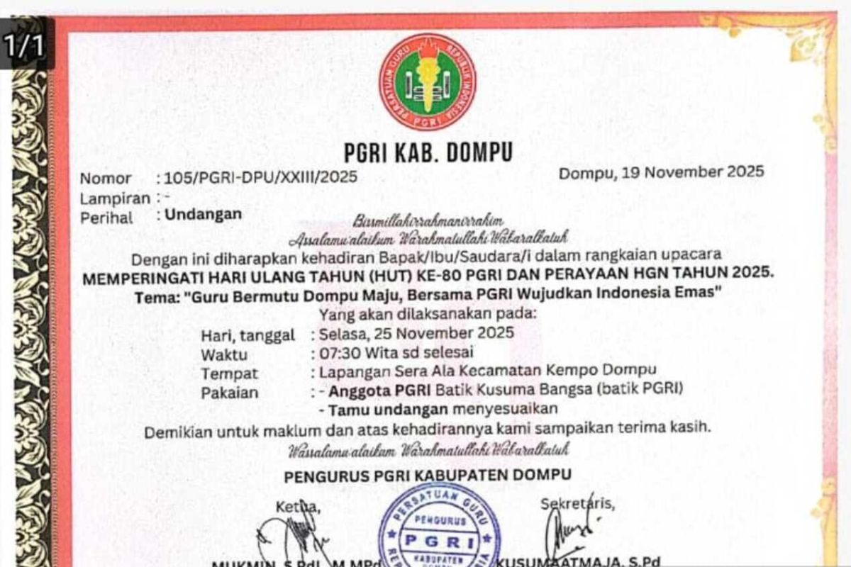 Kebijakan upacara HGN di Dompu tuai kritik IGI